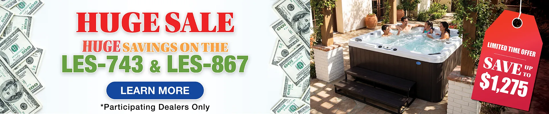 Calspas hot tub being used in a family setting - Petaluma